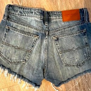 Lucky Brand Cut Off Distressed Jean Shorts In great condition